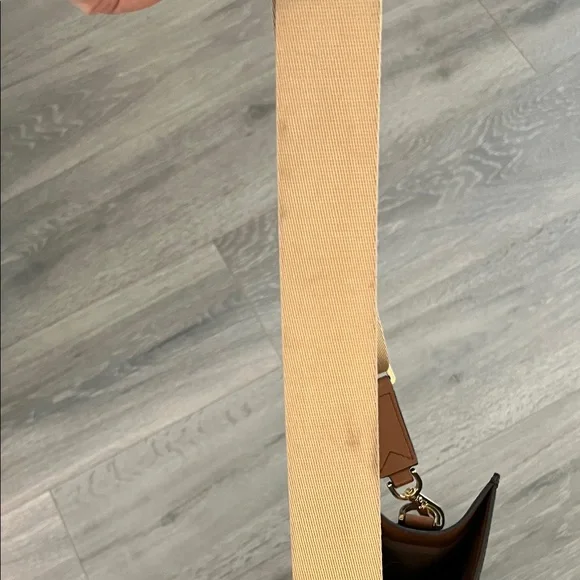 Michael Kors Brown and Tan Messenger Bag - Picture 15 of 15